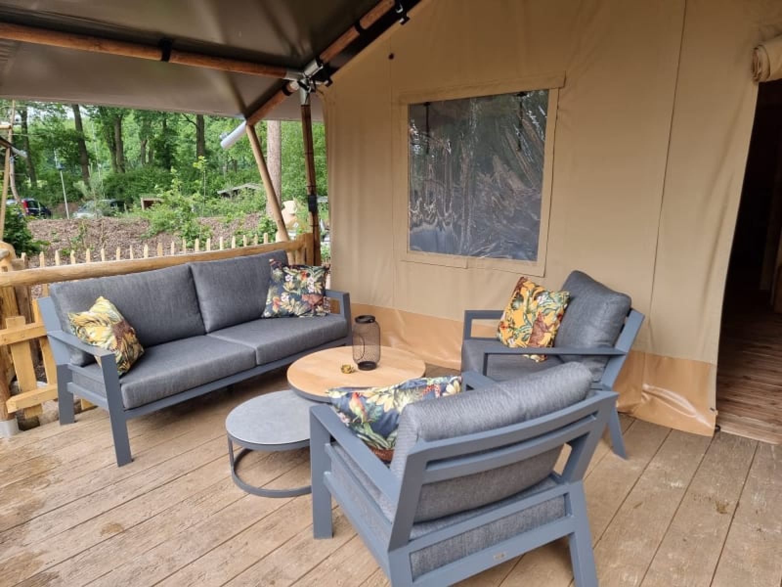 Guest house 171919 - Tent house Midden Drenthe - Luxe Safaritent + sanitair - Baars