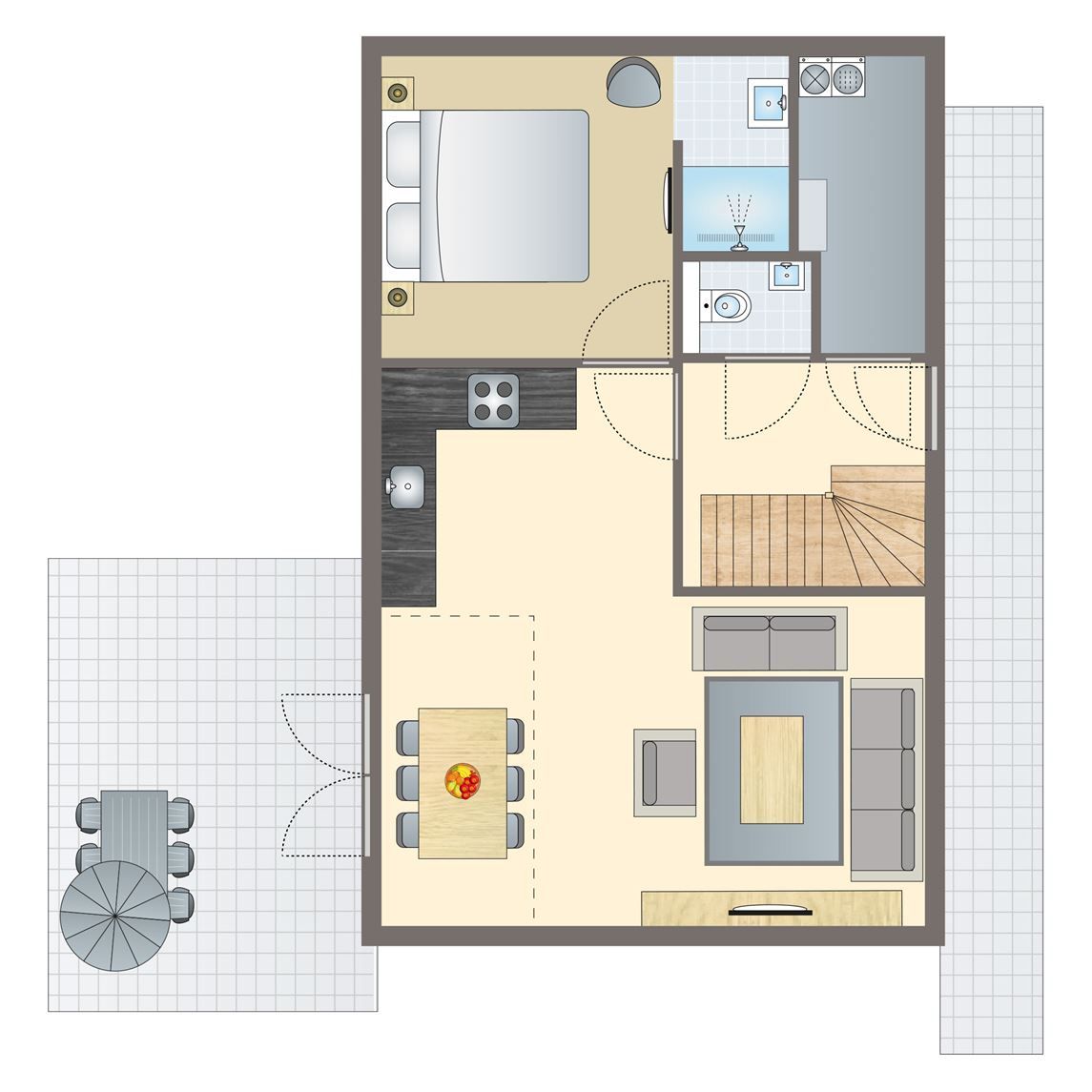 Verblijf 172537 - Bungalow Midden Drenthe - 6-persoons kinderwoning | 6CK