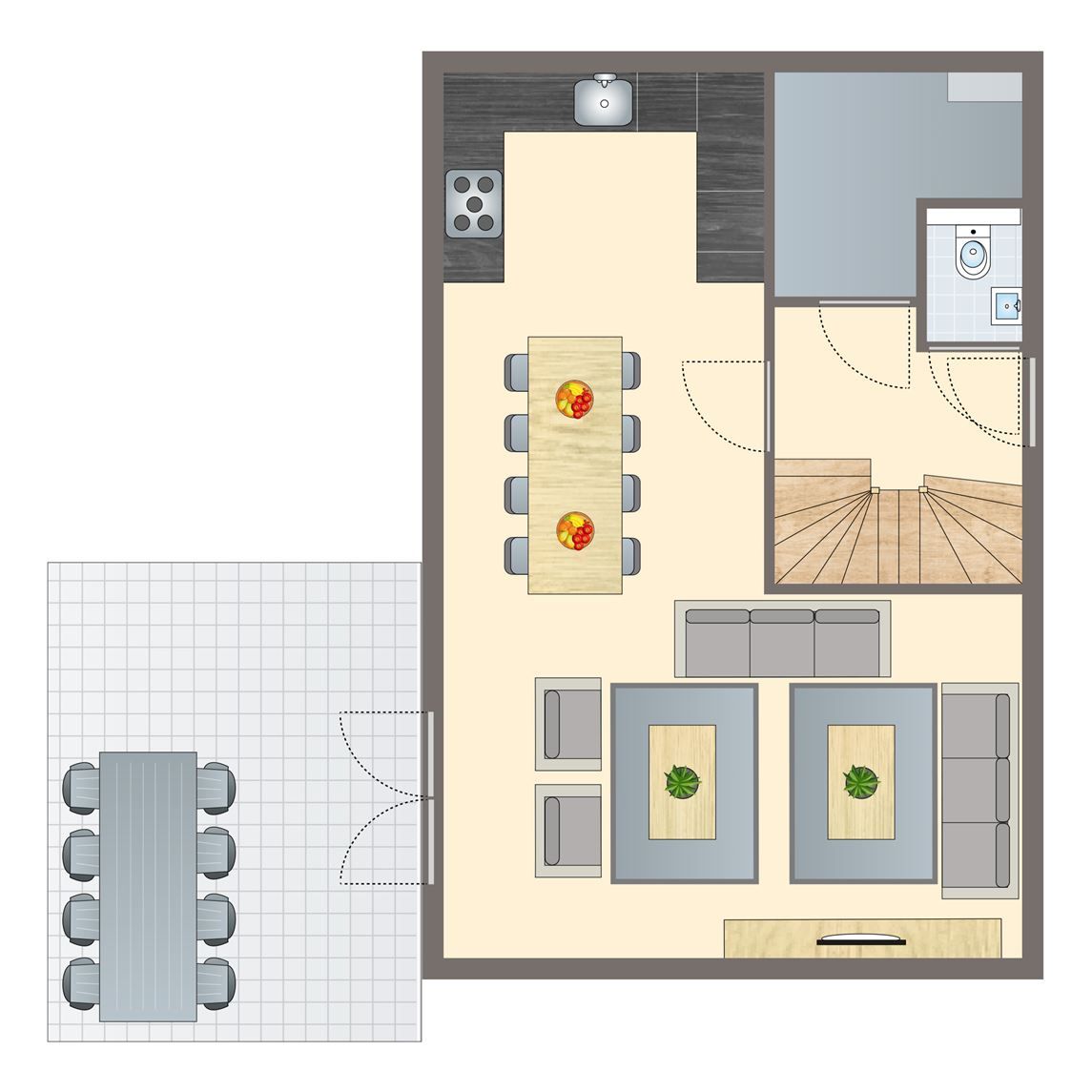 Unterkunft 172544 - Bungalow Midden Drenthe - 8-persoons woning | 8C