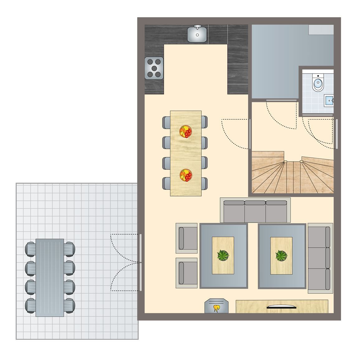 Verblijf 172548 - Bungalow Midden Drenthe - 8-persoons woning | 8L