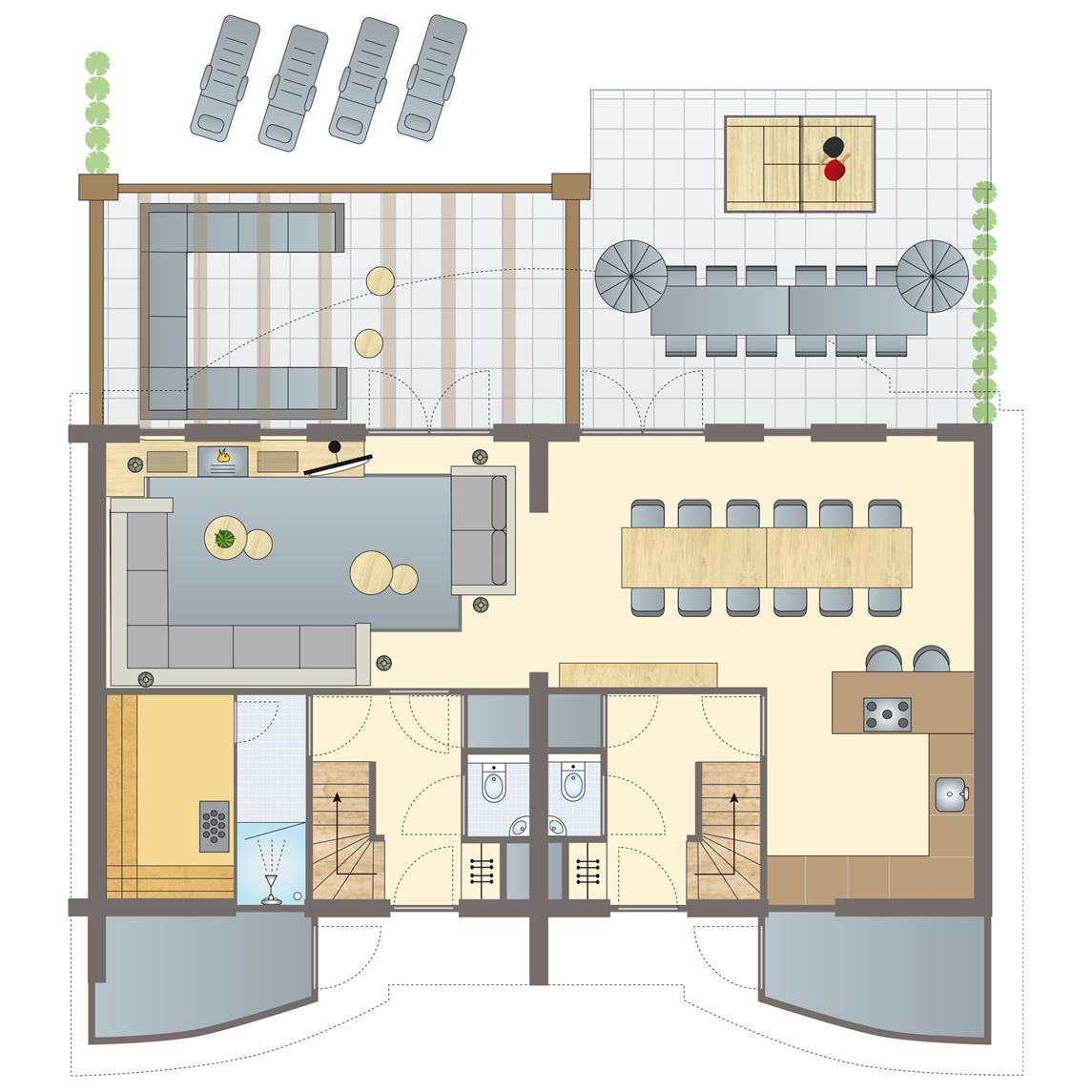 Guest house 1732111 - Bungalow Midden Drenthe - Hof van Saksen | 12-persoons boerderij | 12L