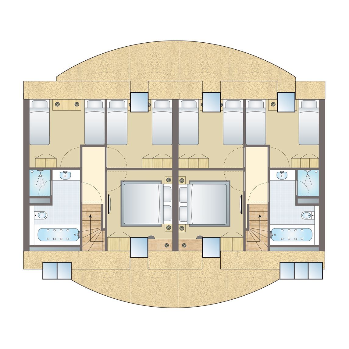 Guest house 1732111 - Bungalow Midden Drenthe - Hof van Saksen | 12-persoons boerderij | 12L