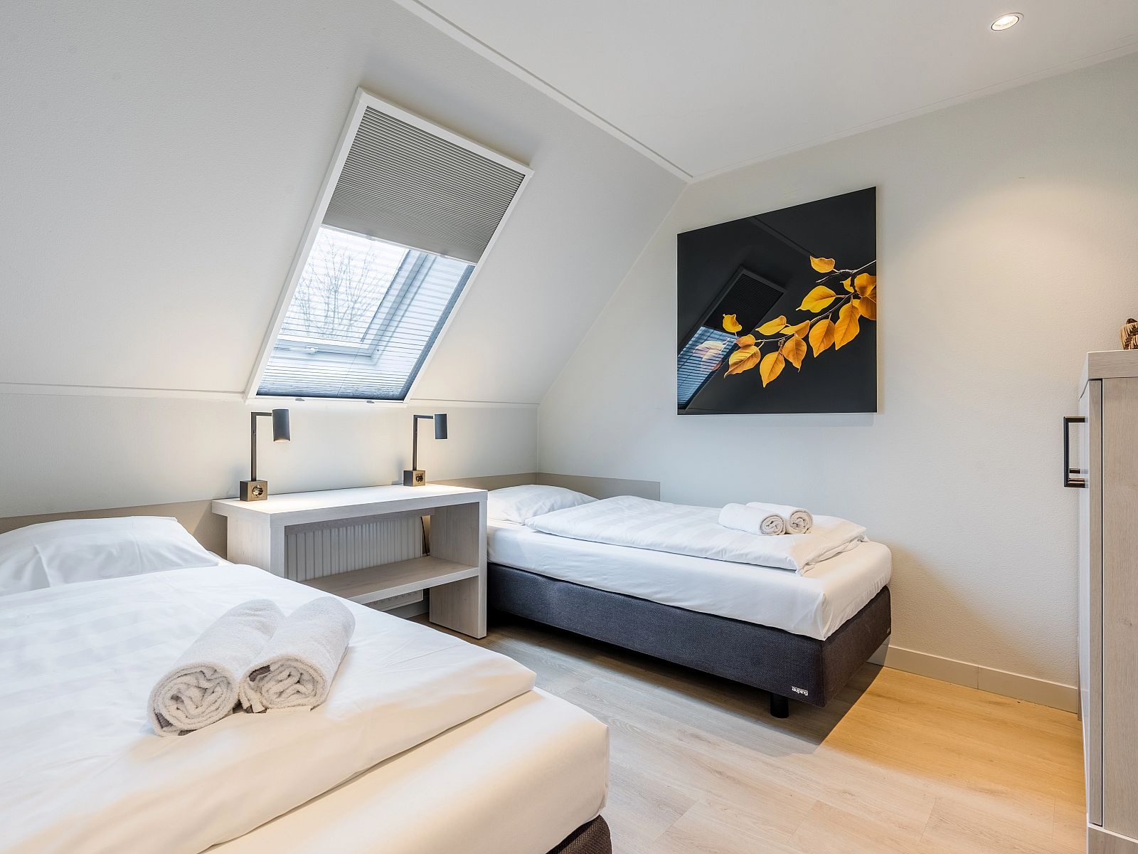 Wine refrigerator at Hof van Saksen, 12-person Luxury Culinary Farm in Nooitgedacht, Central Drenthe.