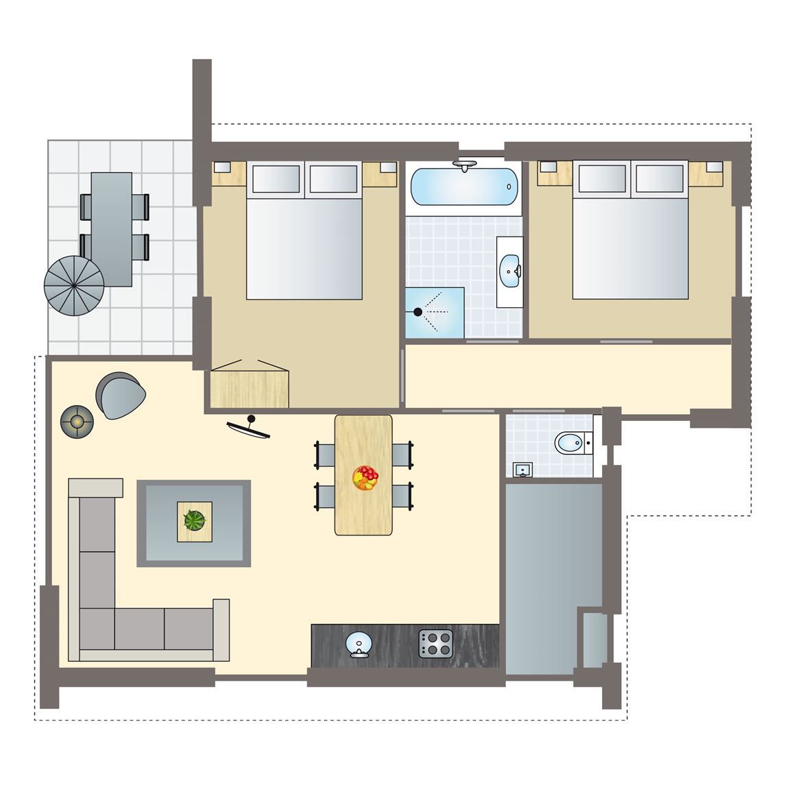 Verblijf 173273 - Bungalow Midden Drenthe - Hof van Saksen | 4-persoons bungalow | 4B