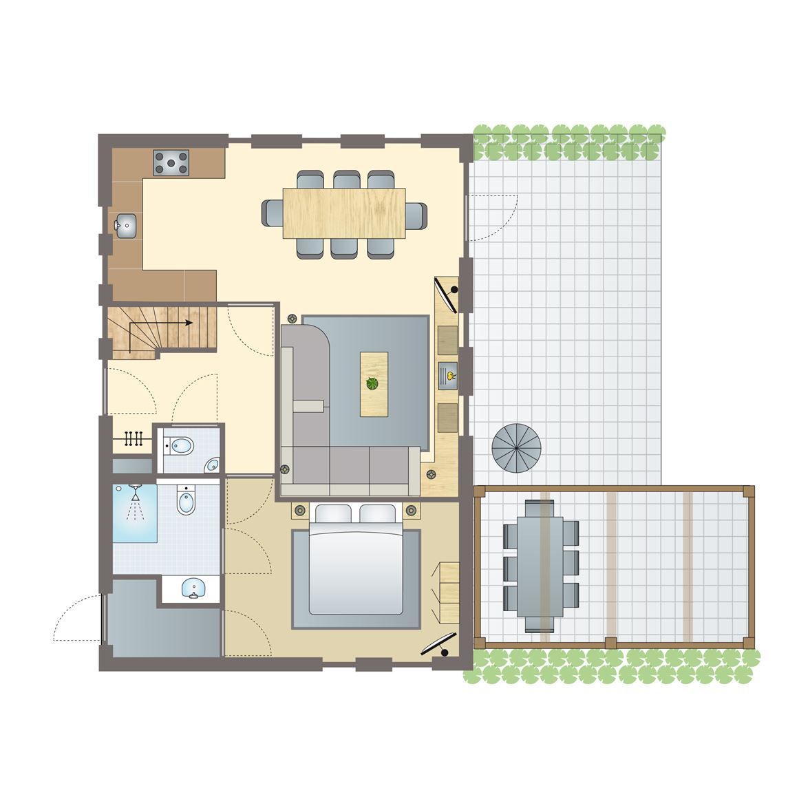 Unterkunft 173274 - Bungalow Midden Drenthe - Hof van Saksen | 8-persoons boerderij | 8L