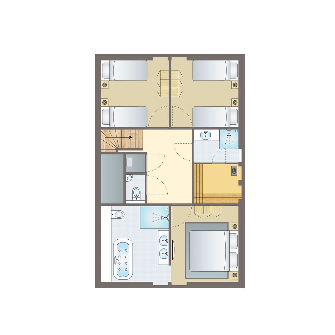 Unterkunft 173274 - Bungalow Midden Drenthe - Hof van Saksen | 8-persoons boerderij | 8L