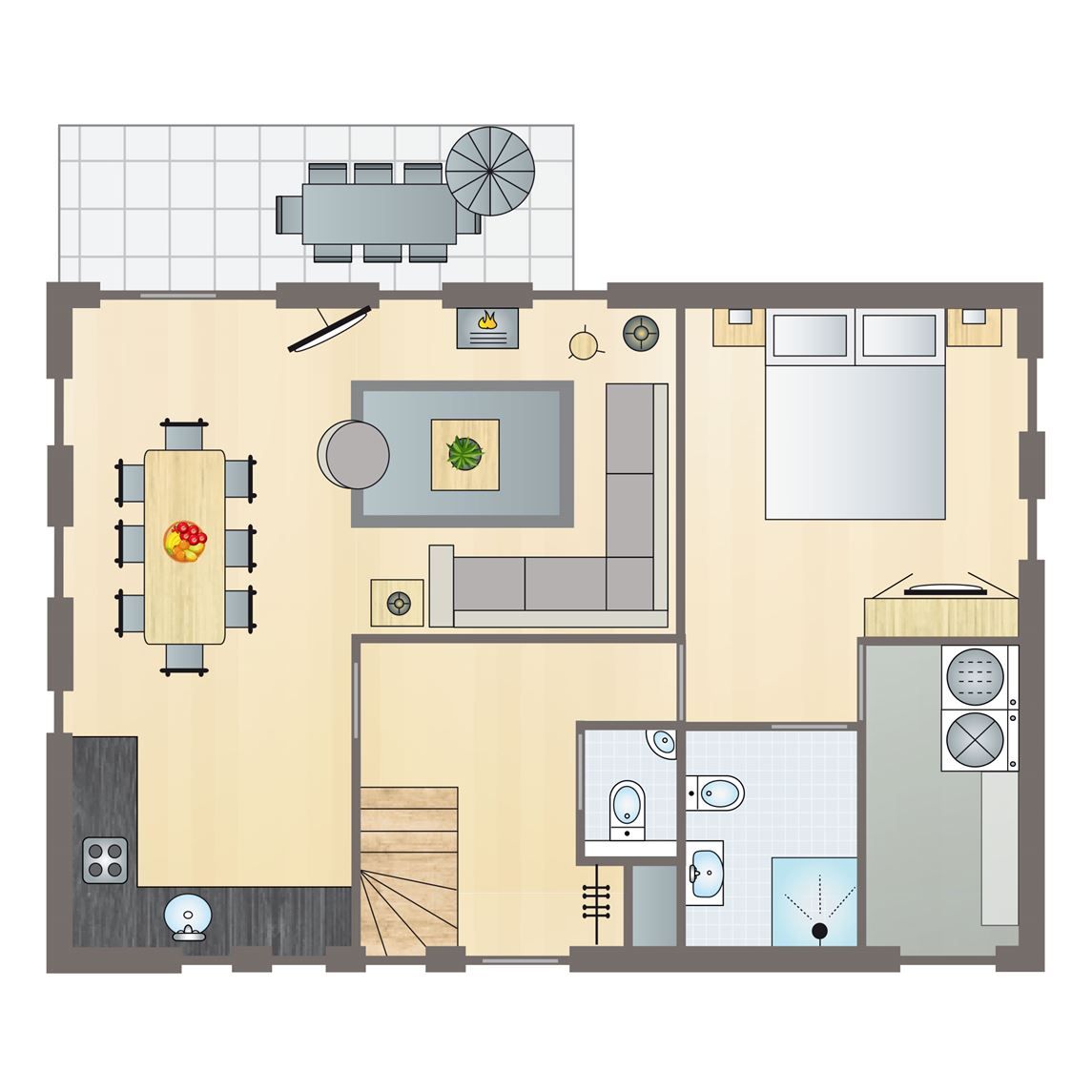 Guest house 173275 - Bungalow Midden Drenthe - Hof van Saksen | 8-persoons boerderij | 8L1