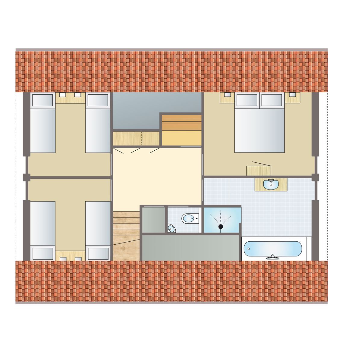 Guest house 173275 - Bungalow Midden Drenthe - Hof van Saksen | 8-persoons boerderij | 8L1