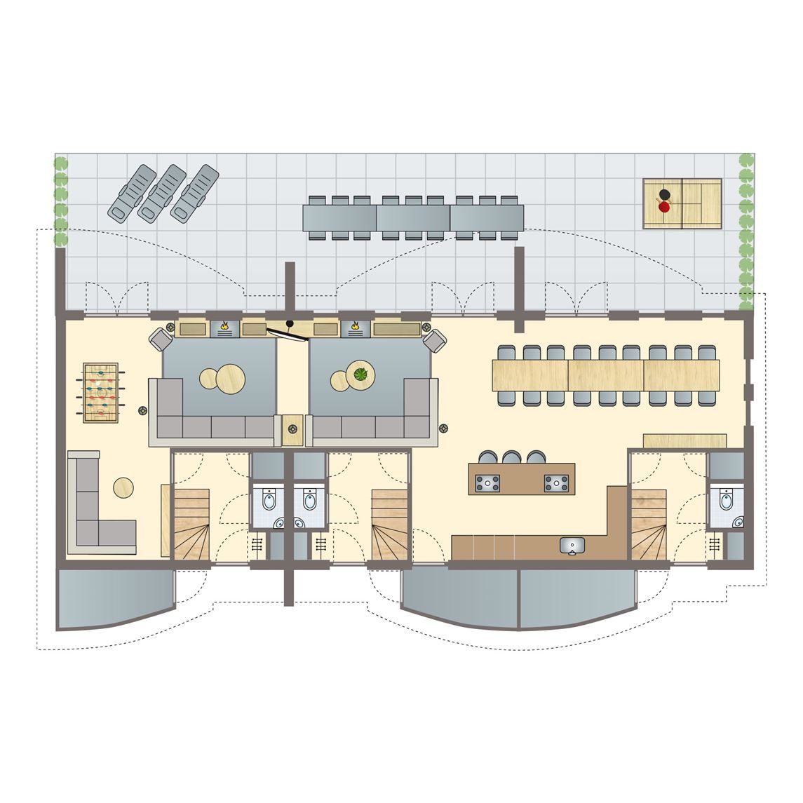 Unterkunft 173279 - Bungalow Midden Drenthe - Hof van Saksen | 18-persoons boerderij | 18FF