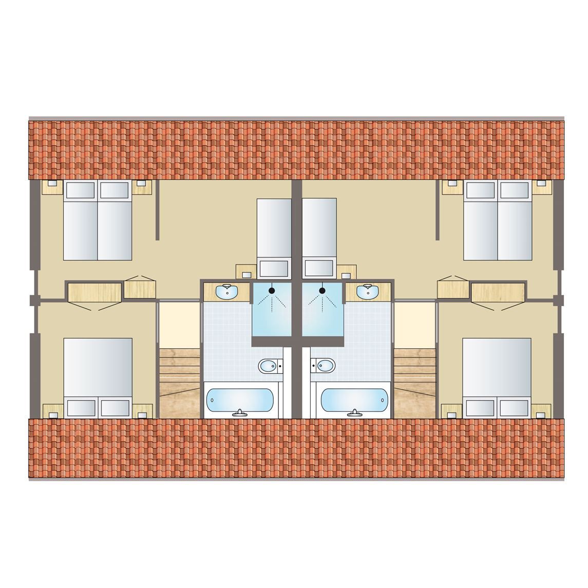 Unterkunft 173290 - Bungalow Midden Drenthe - Hof van Saksen | 10-persoons boerderij | 10C