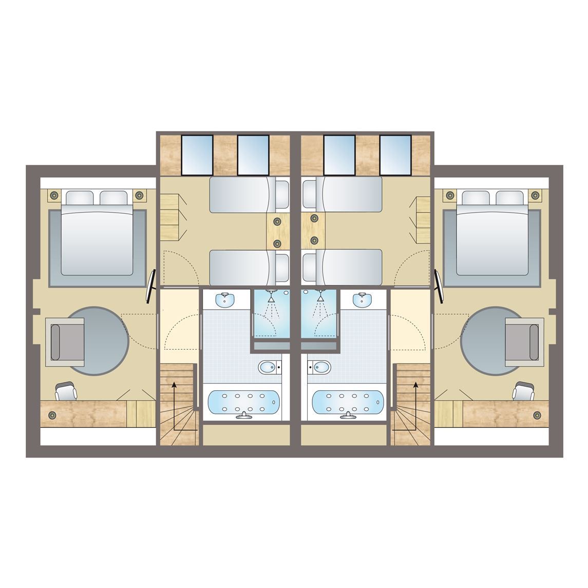 Guest house 173295 - Bungalow Midden Drenthe - Hof van Saksen | 10-persoons boerderij | 10L