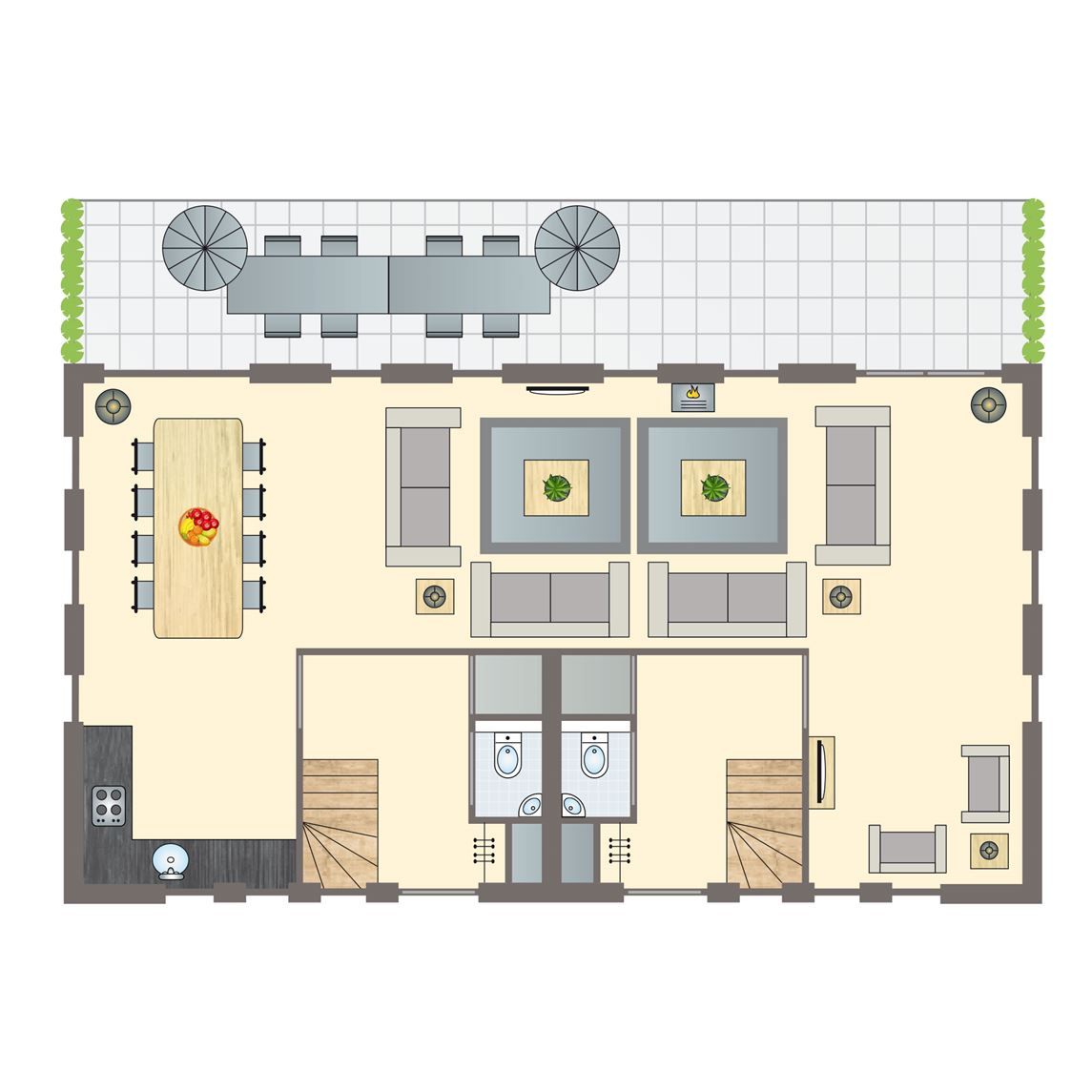 Unterkunft 173299 - Bungalow Midden Drenthe - Hof van Saksen | 8-persoons boerderij | 8C