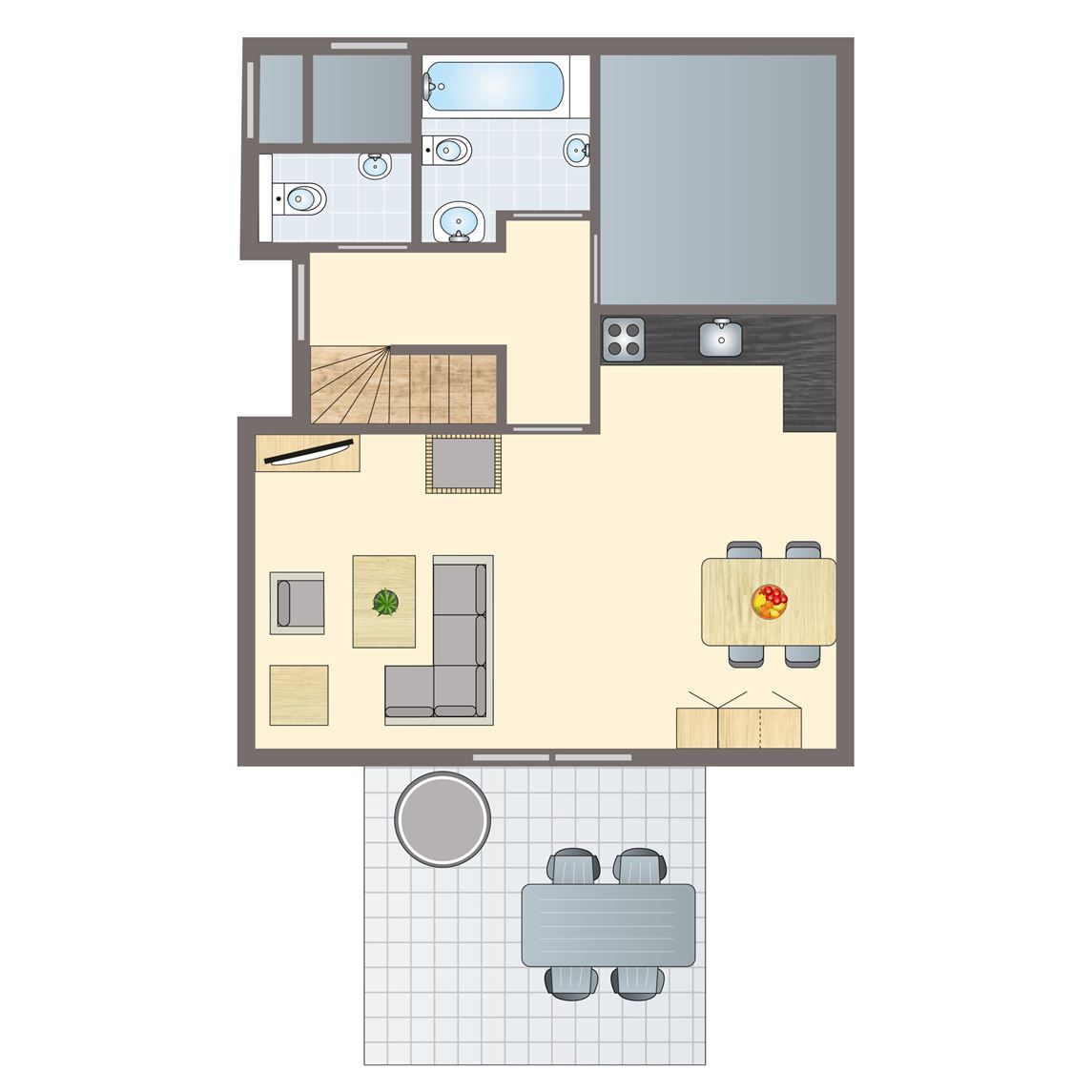 Guest house 173425 - Bungalow Midden Drenthe - Orveltermarke | 4-persoons kinderbungalow | 4BK