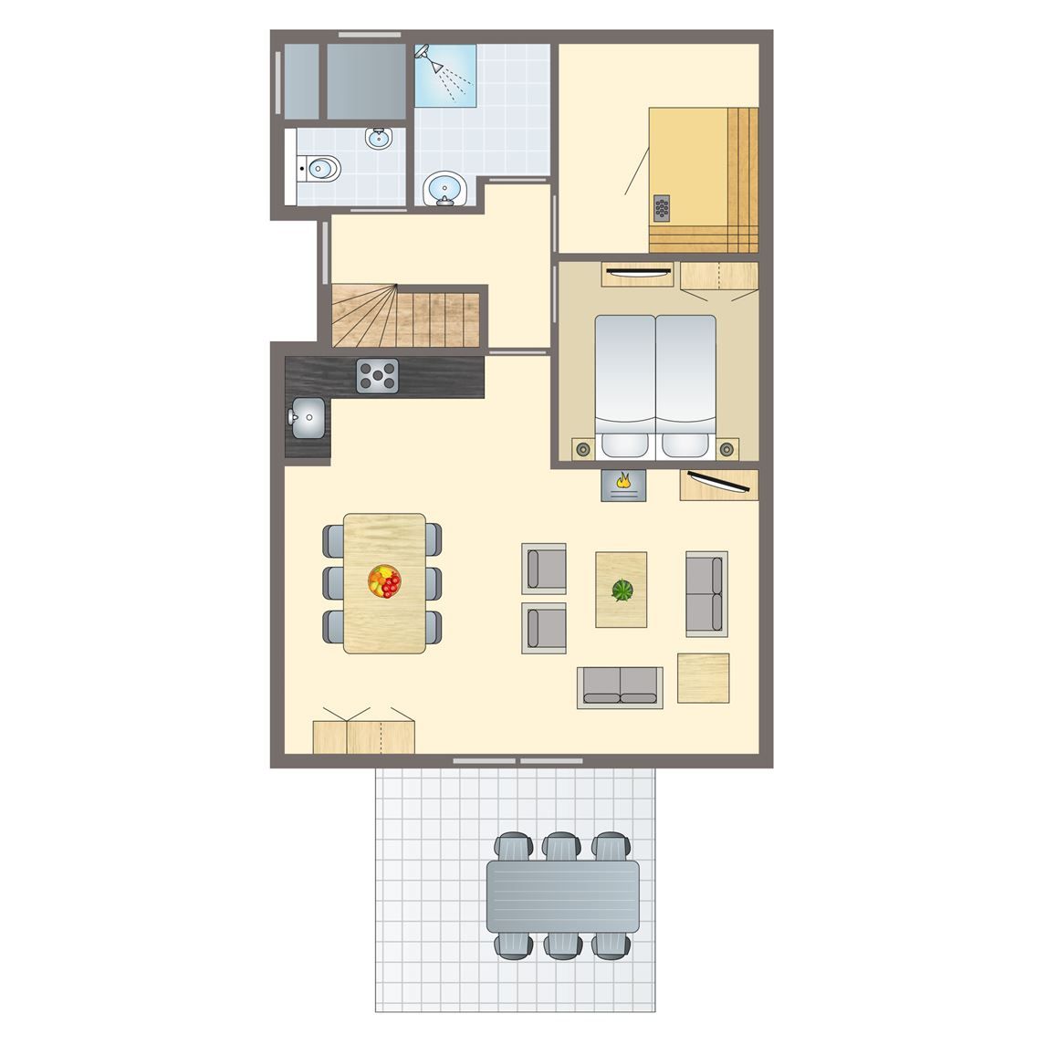 Verblijf 173426 - Bungalow Midden Drenthe - Orveltermarke | 6-persoons bungalow | 6BE