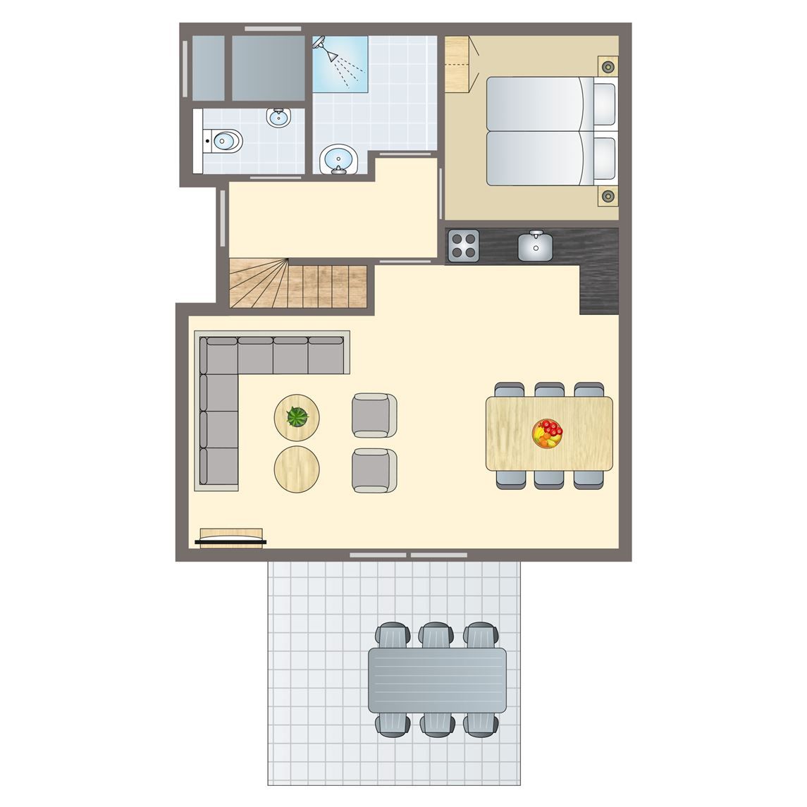 Verblijf 173427 - Bungalow Midden Drenthe - Orveltermarke | 6-persoonsbungalow | 6C1