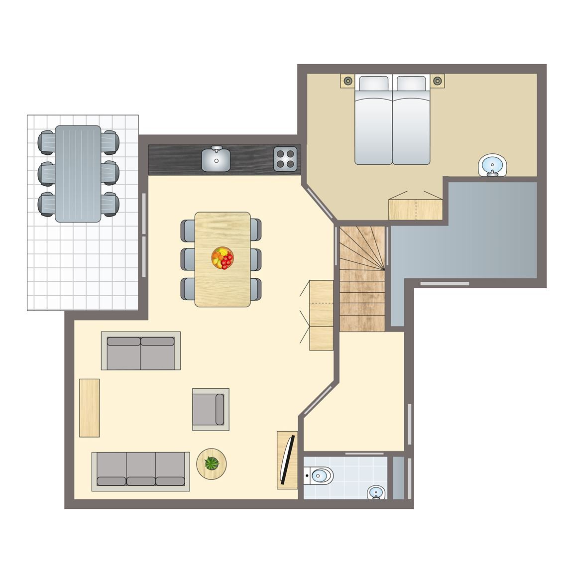 Guest house 173428 - Bungalow Midden Drenthe - Orveltermarke | 6-persoons bungalow - Notariswoning | 6C2