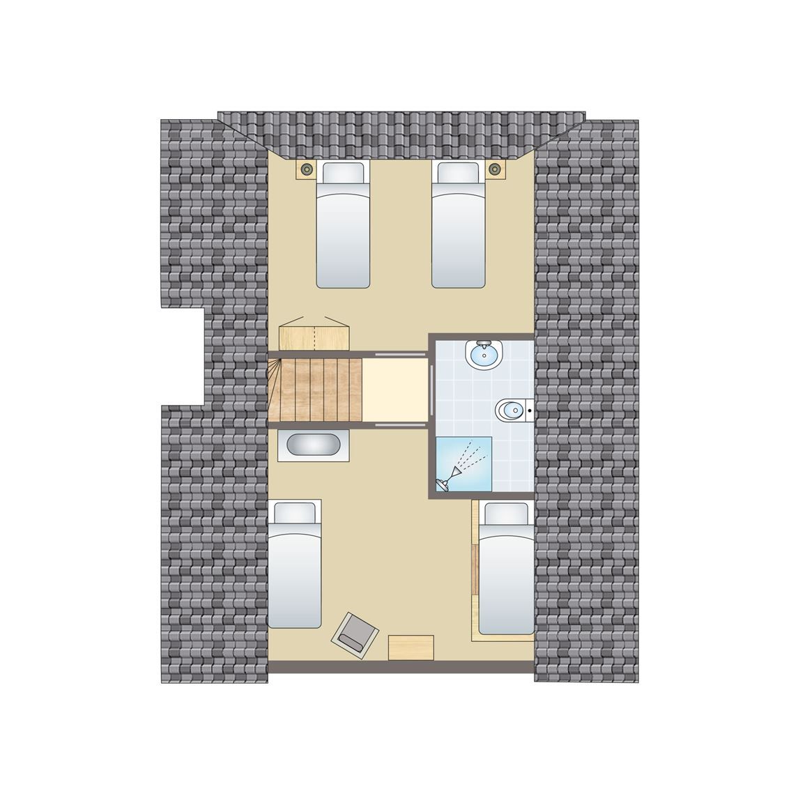 Verblijf 173434 - Bungalow Midden Drenthe - Orveltermarke | 6-persoons kinderbungalow | 6CK