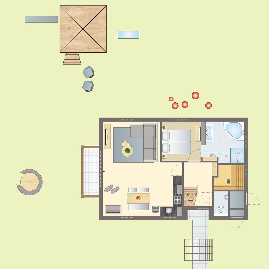 Unterkunft 173437 - Bungalow Midden Drenthe - Orveltermarke | 6-persoons kinderbungalow | 6ELKS