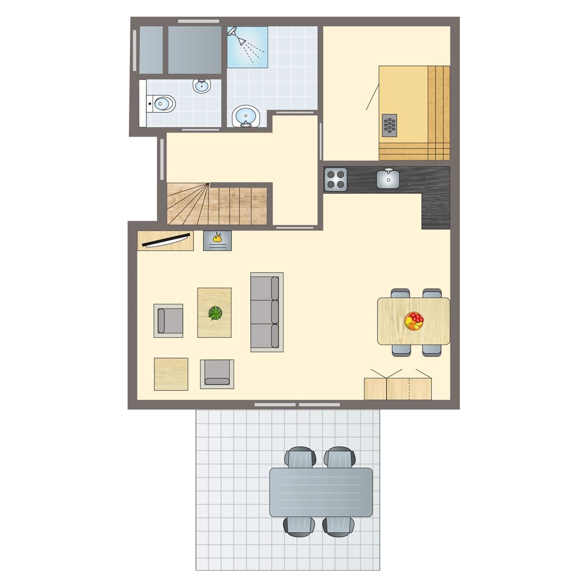 Verblijf 173450 - Bungalow Midden Drenthe - Orveltermarke | 4-persoons bungalow | 4BE