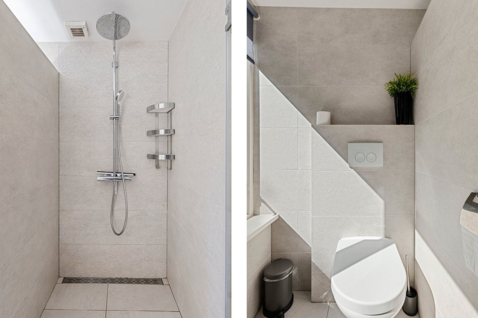 Schlafzimmer mit Doppelbett im Ferienhaus DG1863, Norg, Nord-Drenthe.