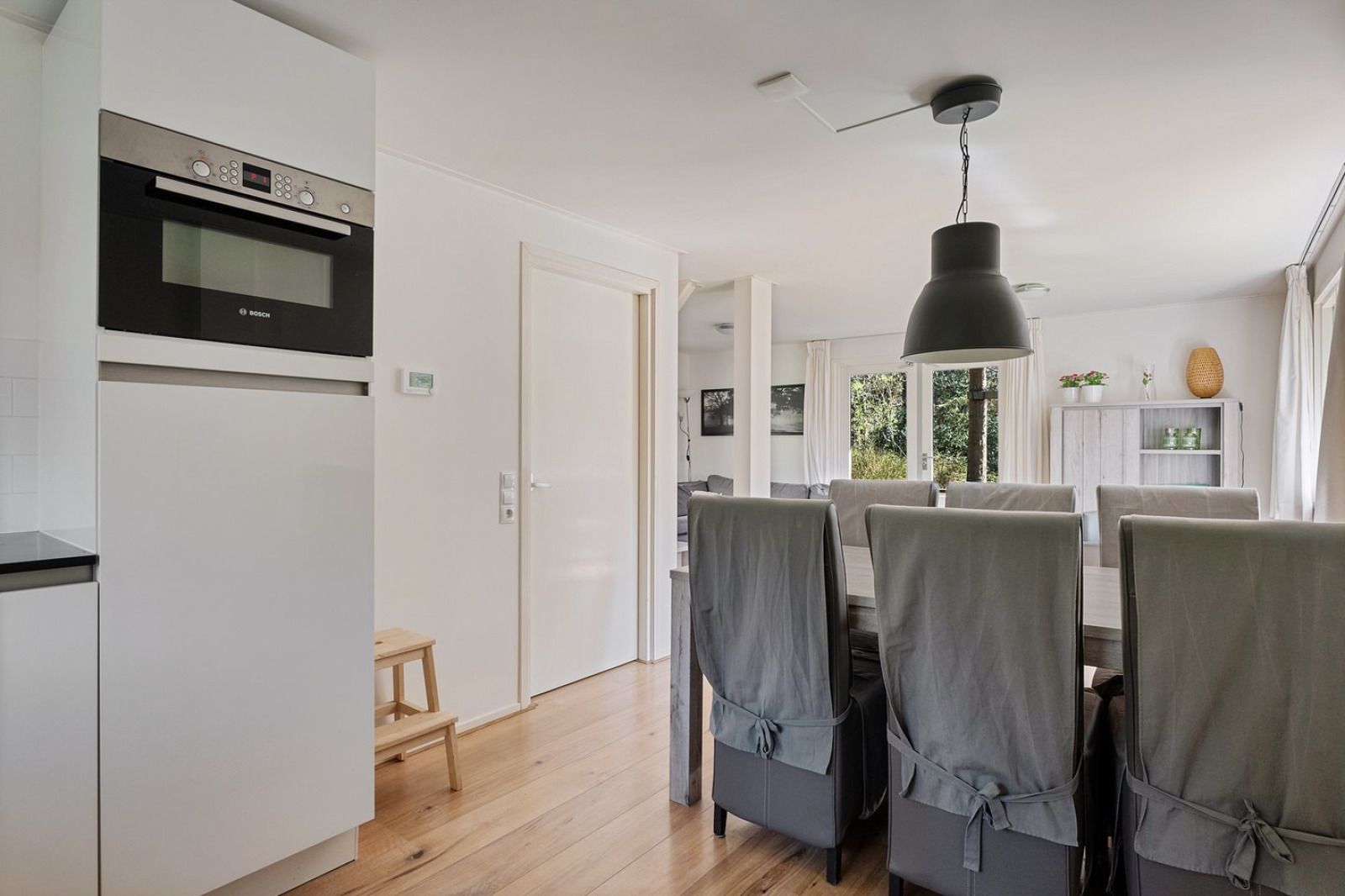 Essecke neben der Kueche im Ferienhaus DG1863, Norg, Nord-Drenthe.