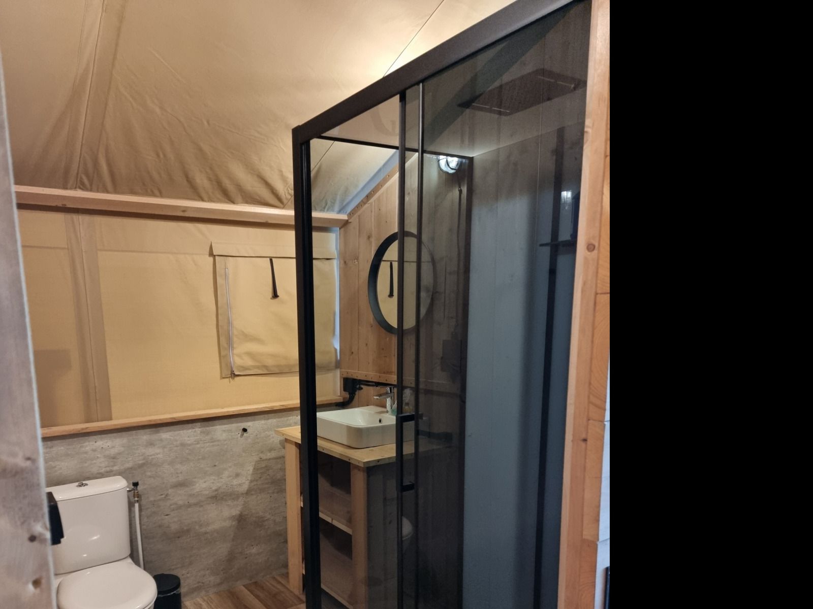 Unterkunft 182006 - Zelthaus Noord Drenthe - Safaritent incl. sanitair