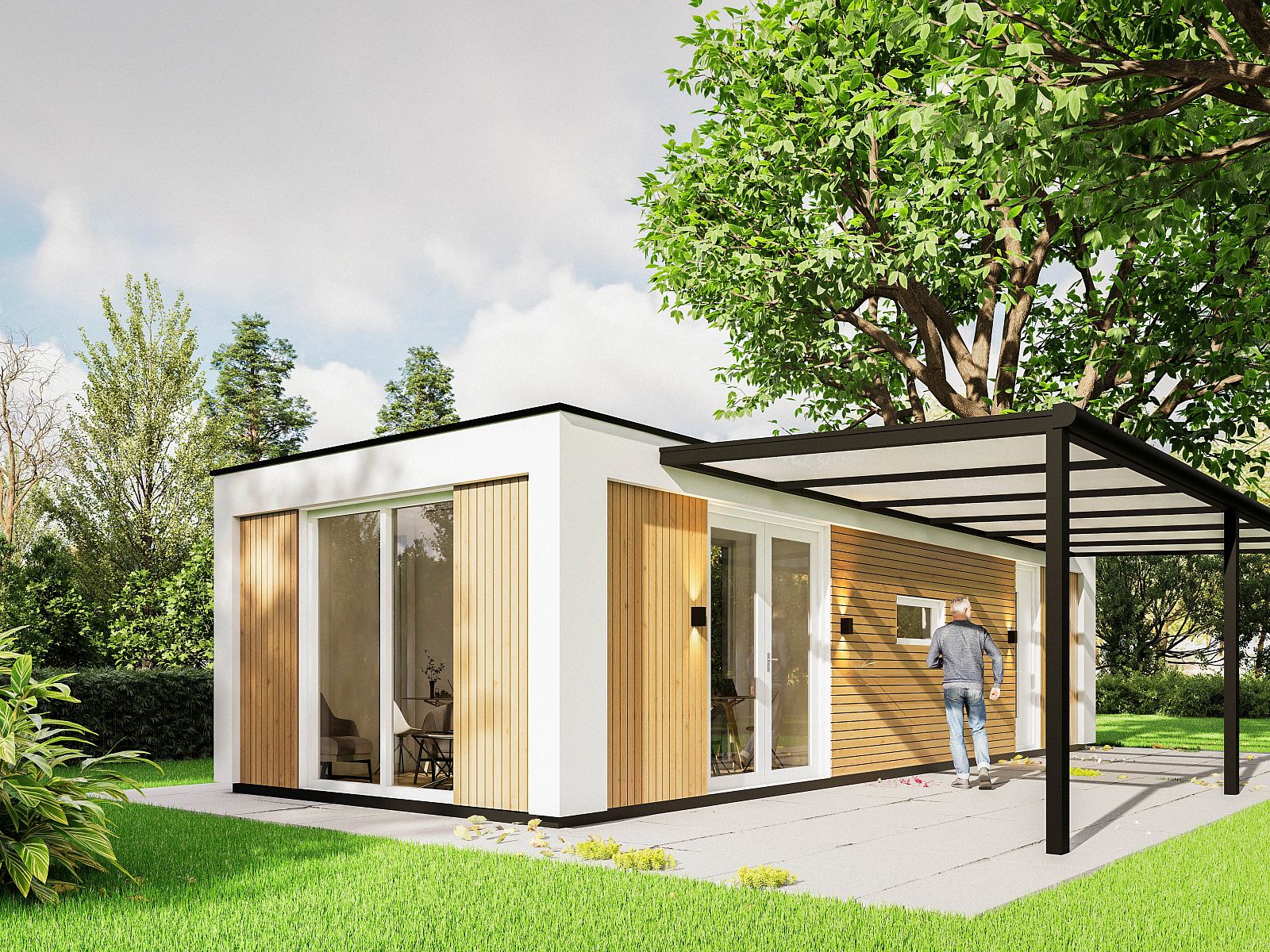 Verblijf 1829109 - Bungalow Noord Drenthe - Het Land van Bartje | 4-persoons Honden chalet | 4BD