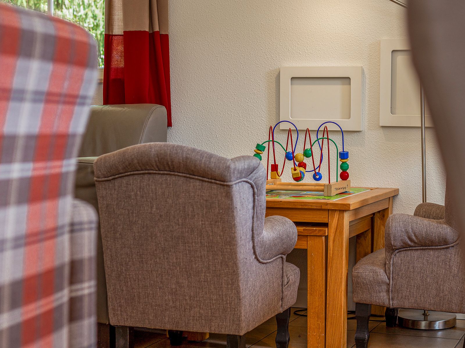 Reetdach-Bungalow im Kinderbauernhof Het Land van Bartje in Ees, Drenthe.