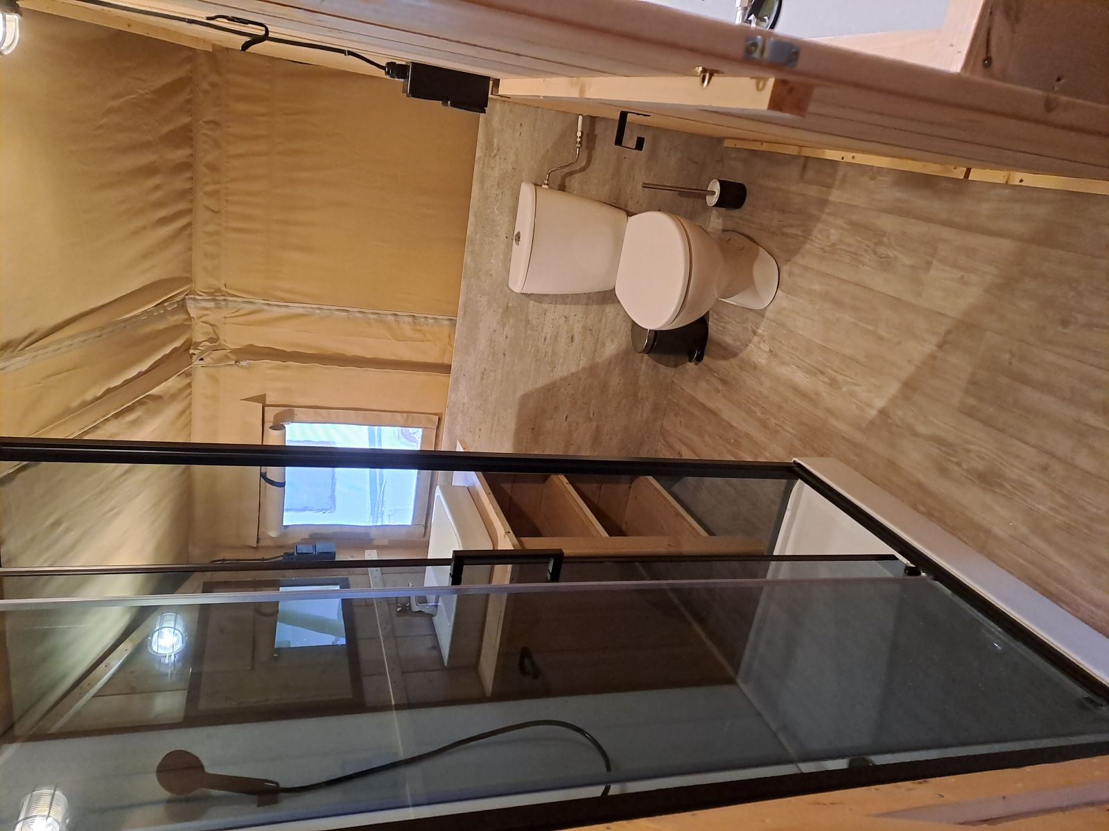 Unterkunft 182953 - Zelthaus Noord Drenthe - Safaritent + sanitair