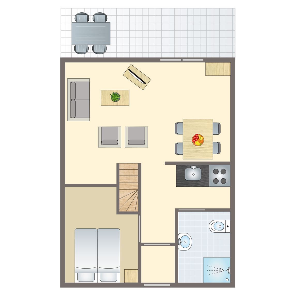 Guest house 182954 - Bungalow Noord Drenthe - Het Land van Bartje | 4-persoons bungalow | 4B1