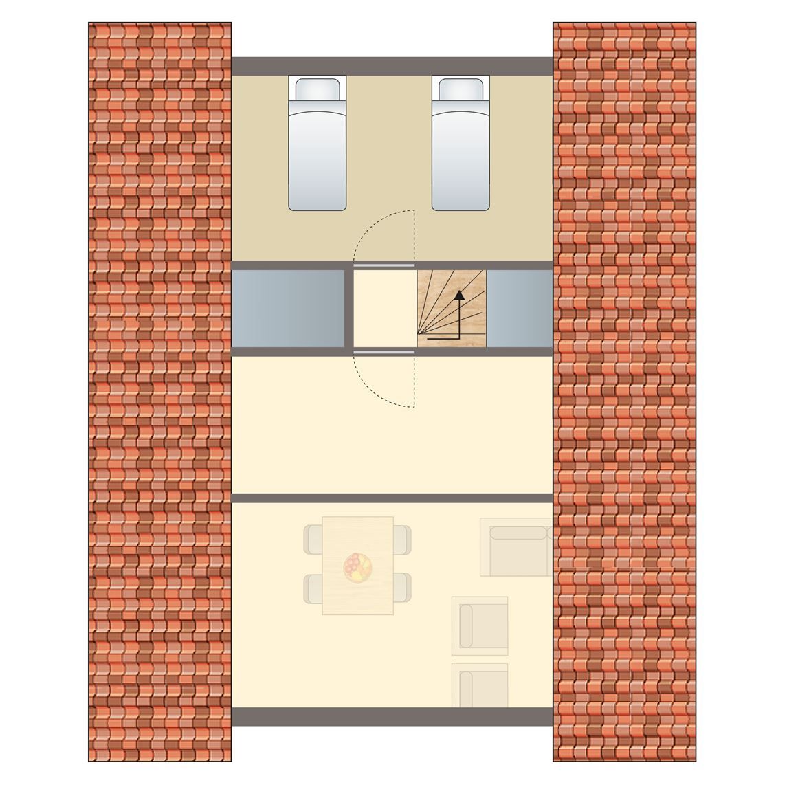 Guest house 182961 - Bungalow Noord Drenthe - Het Land van Bartje | 4-persoons bungalow - Speciaal toegank