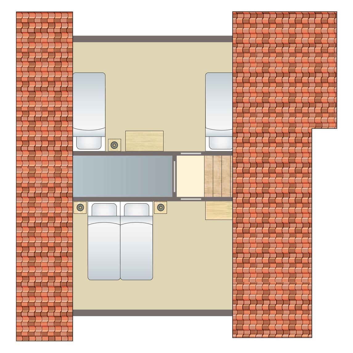 Guest house 182963 - Bungalow Noord Drenthe - Het Land van Bartje | 6-persoons landhuis | 6D2