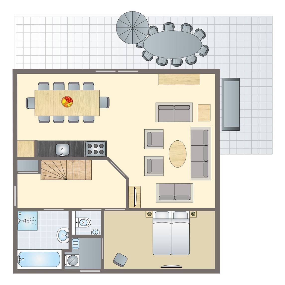 Unterkunft 182966 - Bungalow Noord Drenthe - Het Land van Bartje | 10-persoons boerderij | 10EL