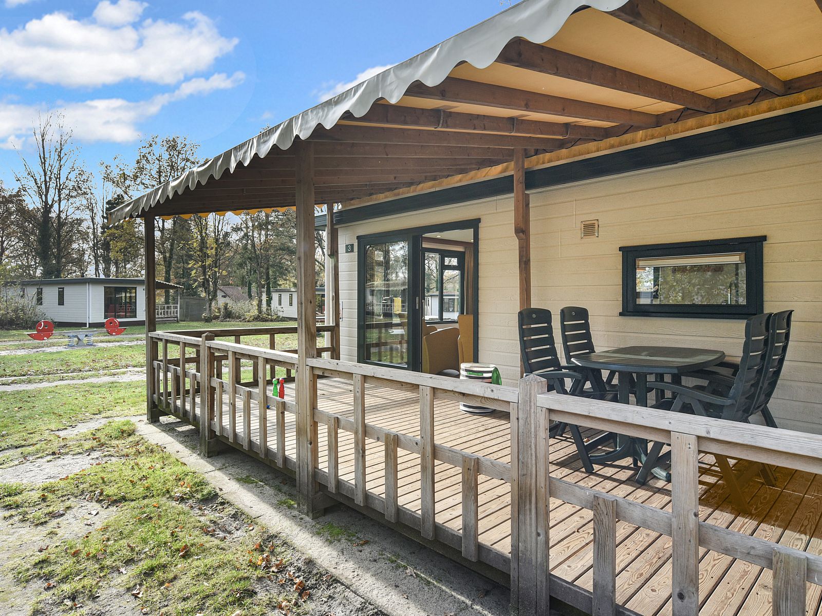 Unterkunft 182971 - Ferienhaus Noord Drenthe - Het Land van Bartje | 4-persoons peuterstacaravan | 4BCK