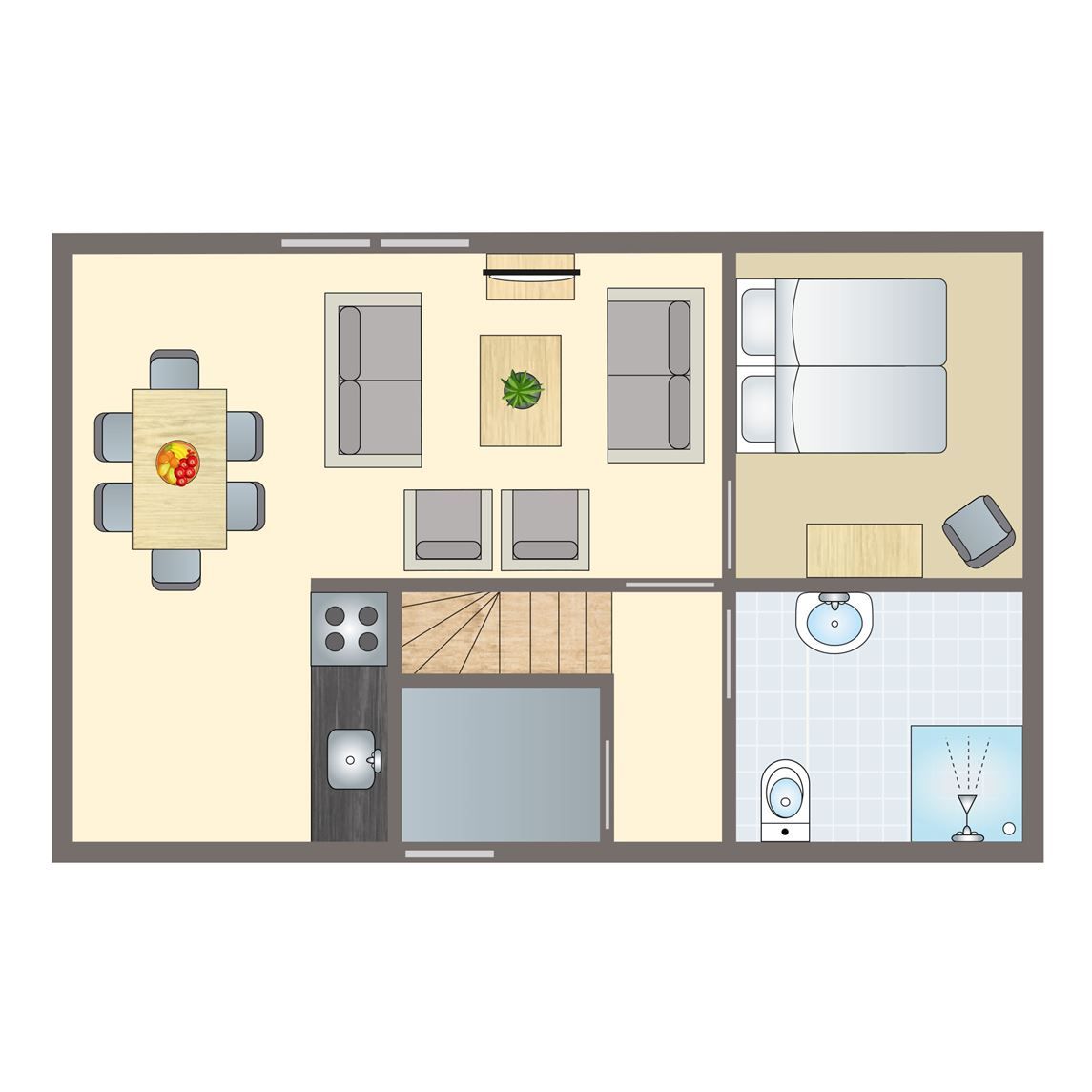 Unterkunft 182973 - Bungalow Noord Drenthe - Het Land van Bartje | 6-persoons hoevewoning | 6D6