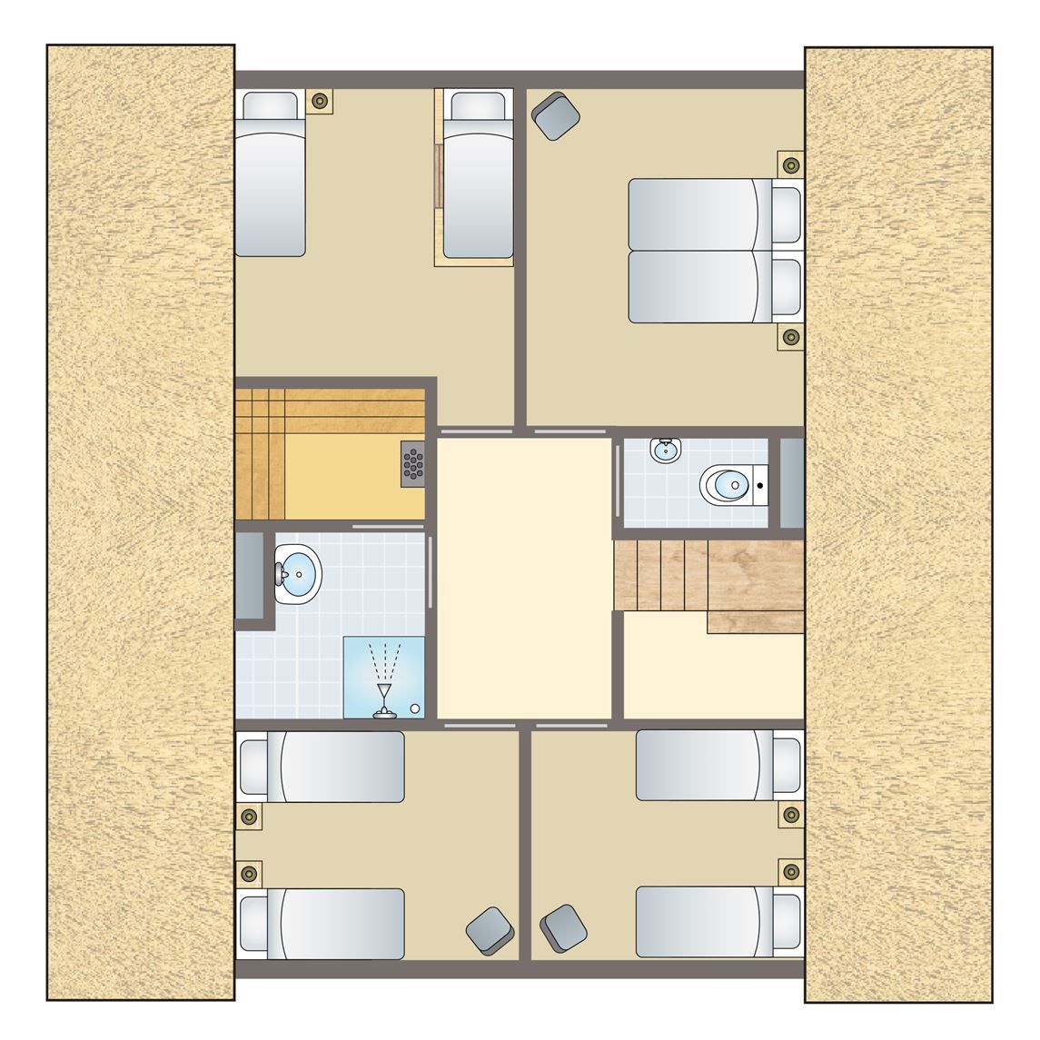 Guest house 182977 - Bungalow Noord Drenthe - Het Land van Bartje | 10-persoons kinderboerderij | 10LK