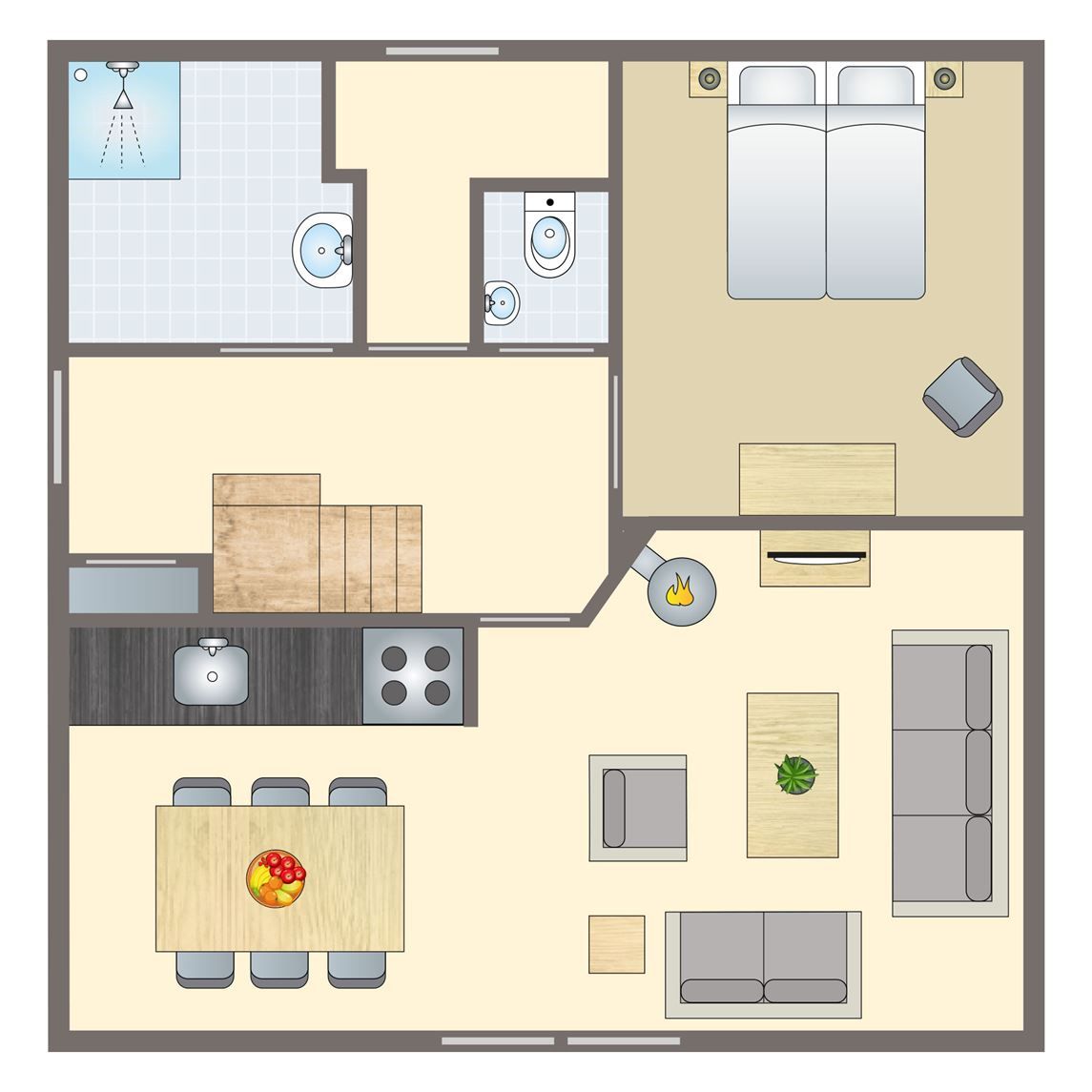 Verblijf 182981 - Bungalow Noord Drenthe - Het Land van Bartje | 6-persoons boerderij | 6D3