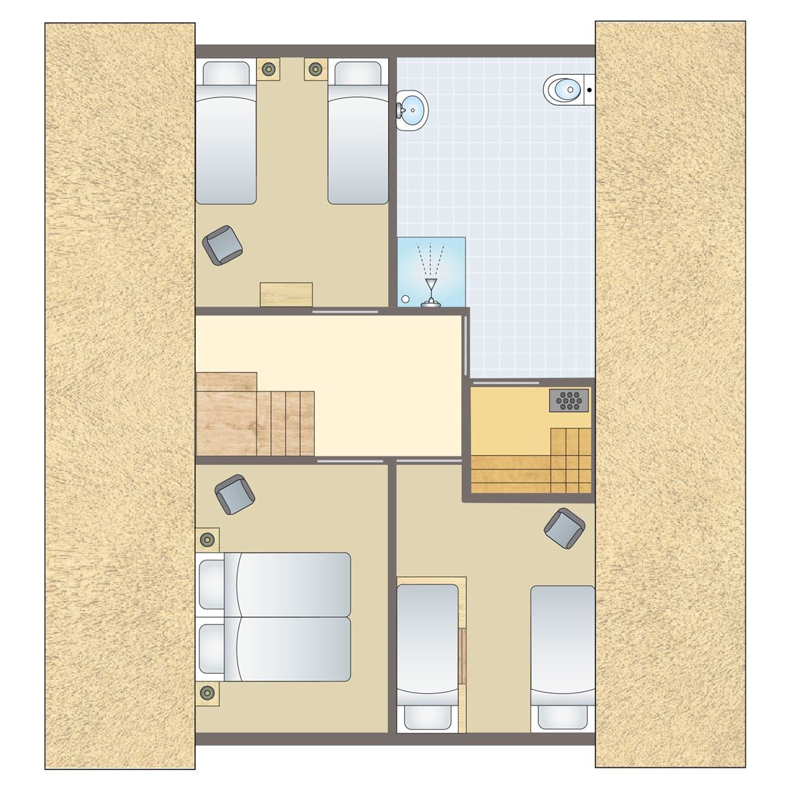 Guest house 182983 - Bungalow Noord Drenthe - Het Land van Bartje | 8-persoons kinderboerderij | 8ELK