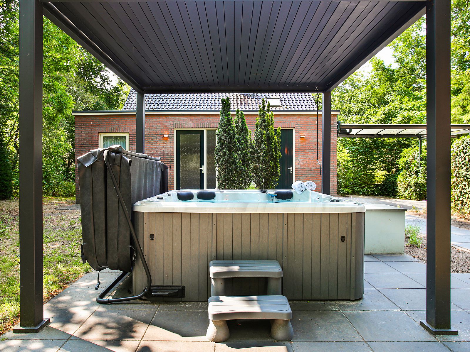 Unterkunft 182990 - Bungalow Noord Drenthe - Het Land van Bartje | 8-persoons wellnessbungalow - Breed to