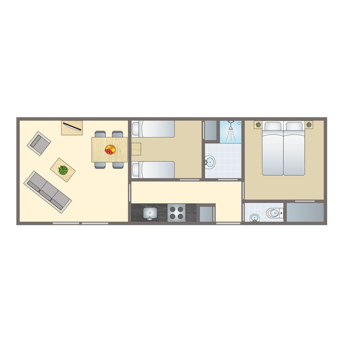 Unterkunft 182992 - Ferienhaus Noord Drenthe - Het Land van Bartje | 4-persoons stacaravan | 4BCV