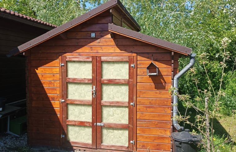 Schuur naast Huisje in Matsloot, vakantieaccommodatie in Noord Drenthe, Drenthe.