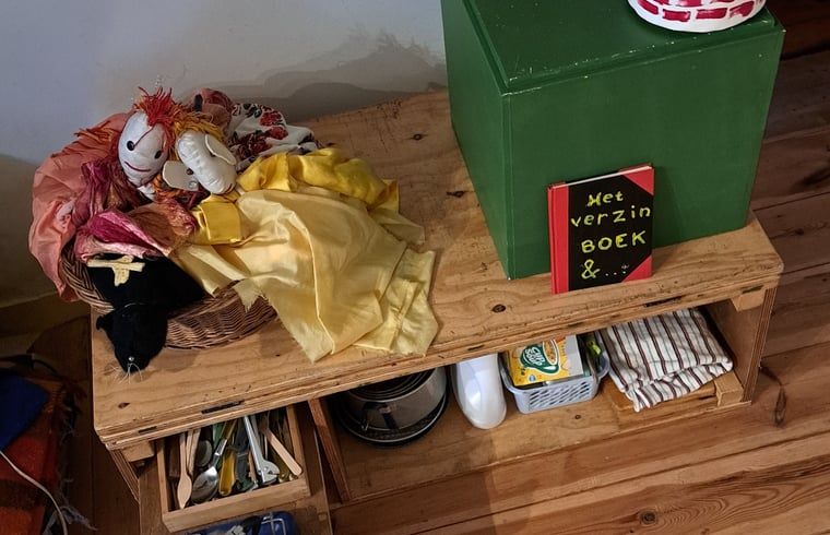 Spielecke im Ferienhaus in Altena, ideal fuer Kinder in Nord-Drenthe, Drenthe.