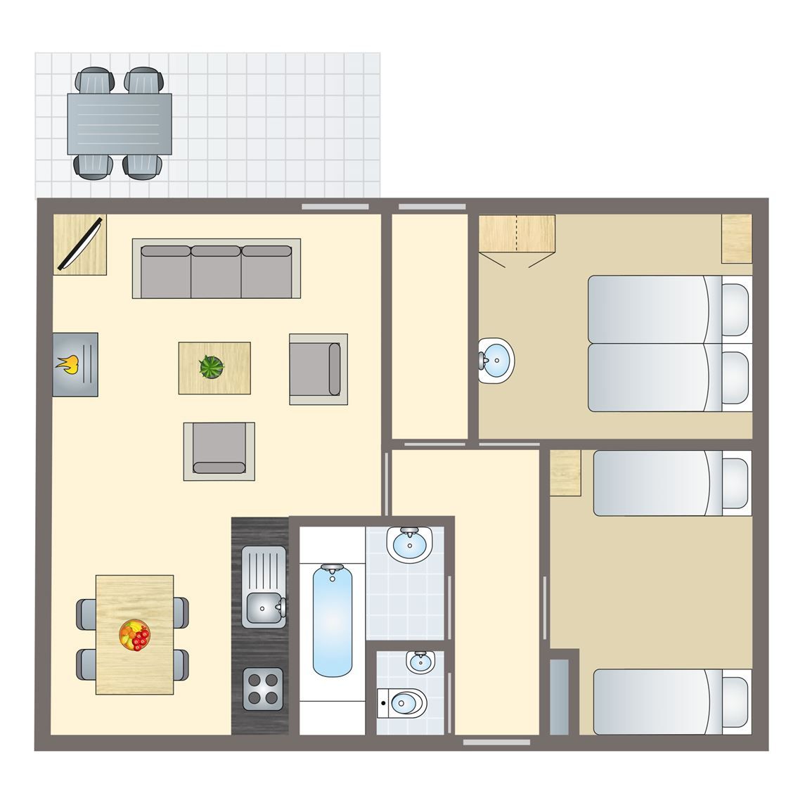 Unterkunft 190305 - Bungalow Zuidoost Drenthe - Aelderholt | 4-persoons bungalow | 4B