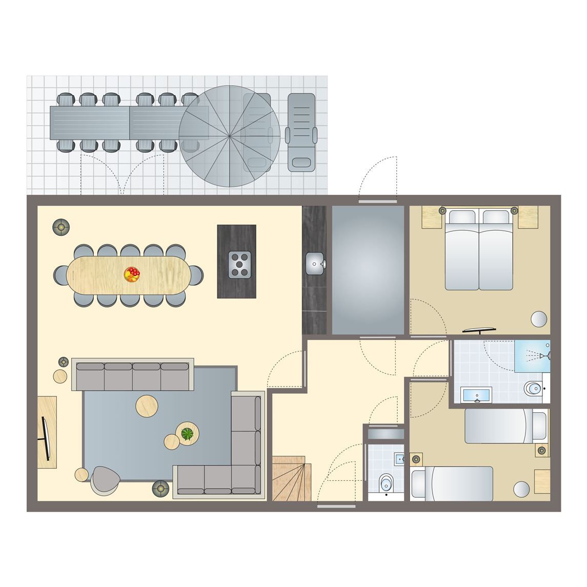 Unterkunft 190306 - Bungalow Zuidoost Drenthe - Aelderholt | 12-persoons woning | 12EL1