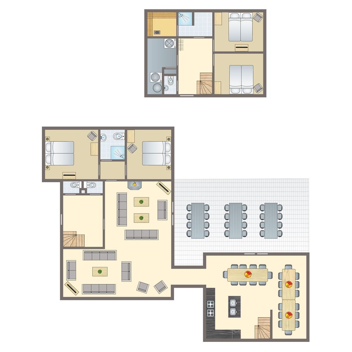 Unterkunft 190335 - Bungalow Zuidoost Drenthe - Aelderholt | 24-persoons bungalow | 24EL