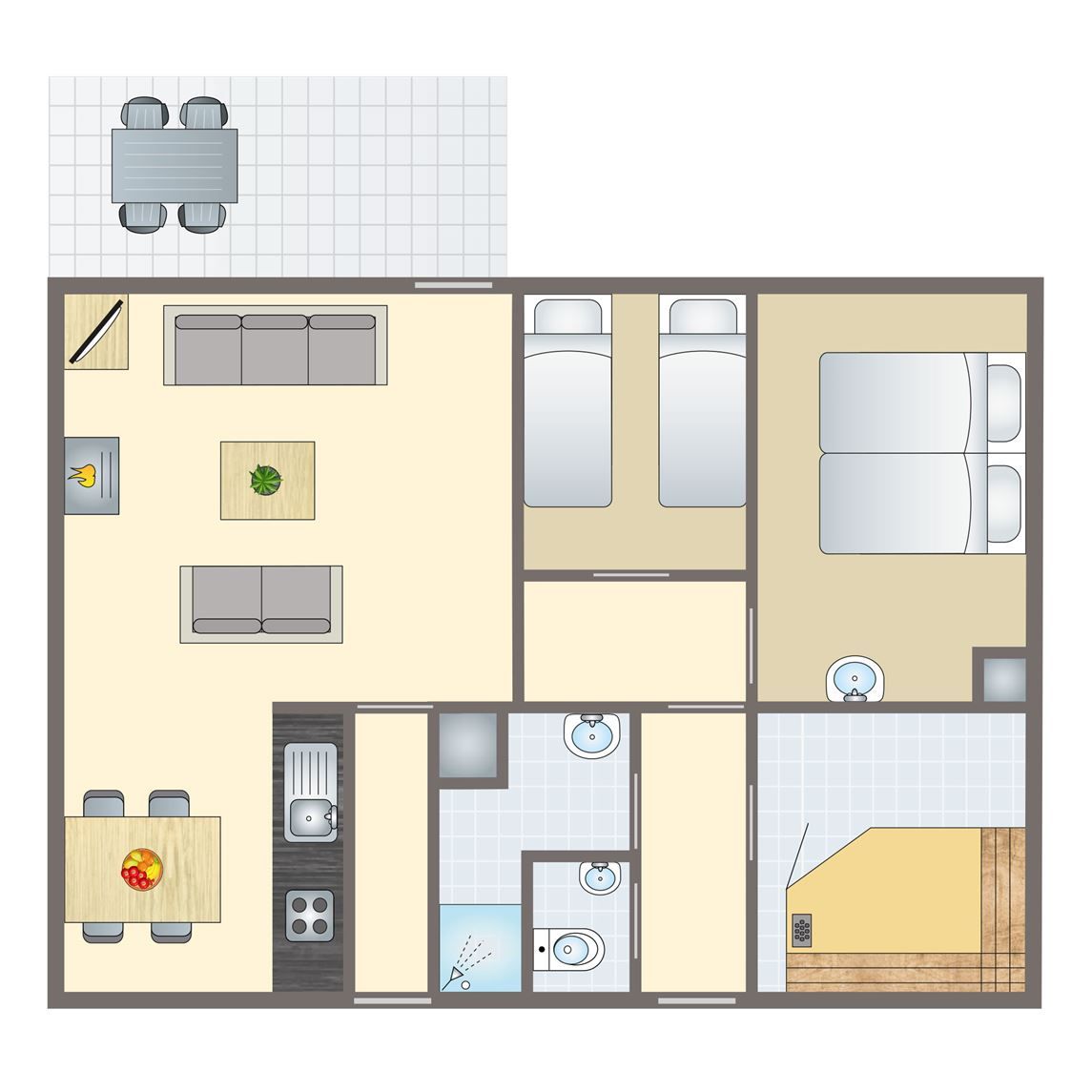 Unterkunft 190336 - Bungalow Zuidoost Drenthe - Aelderholt | 4-persoons bungalow | 4CE