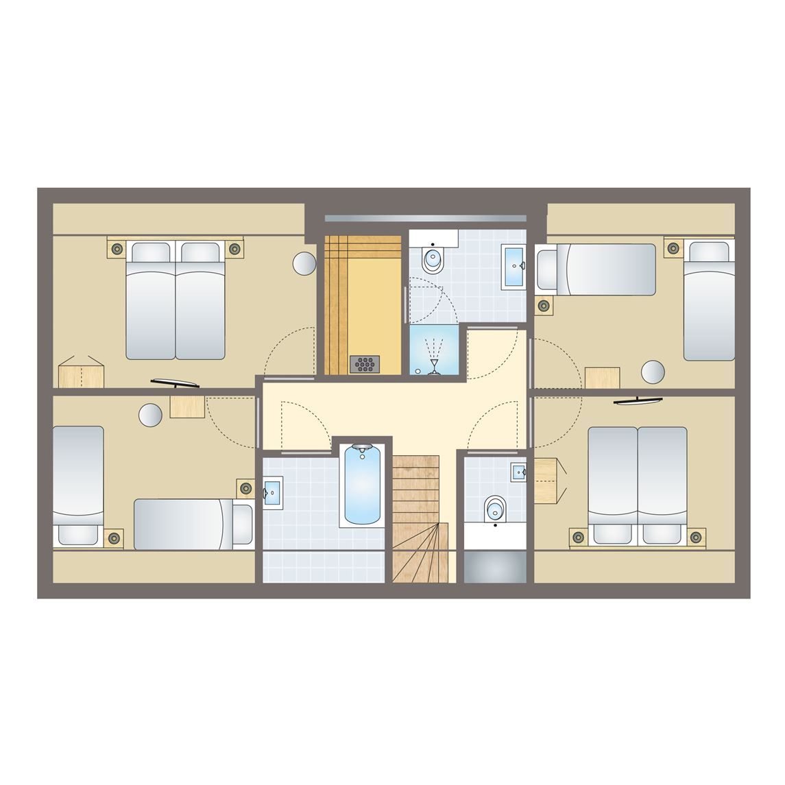 Verblijf 190351 - Bungalow Zuidoost Drenthe - Aelderholt | 10-persoons bungalow | 10EL2