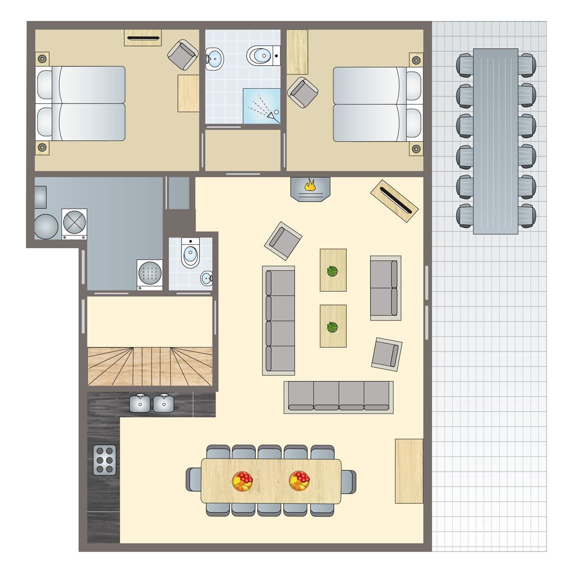 Unterkunft 190356 - Bungalow Zuidoost Drenthe - Aelderholt | 12-persoons bungalow | 12EL