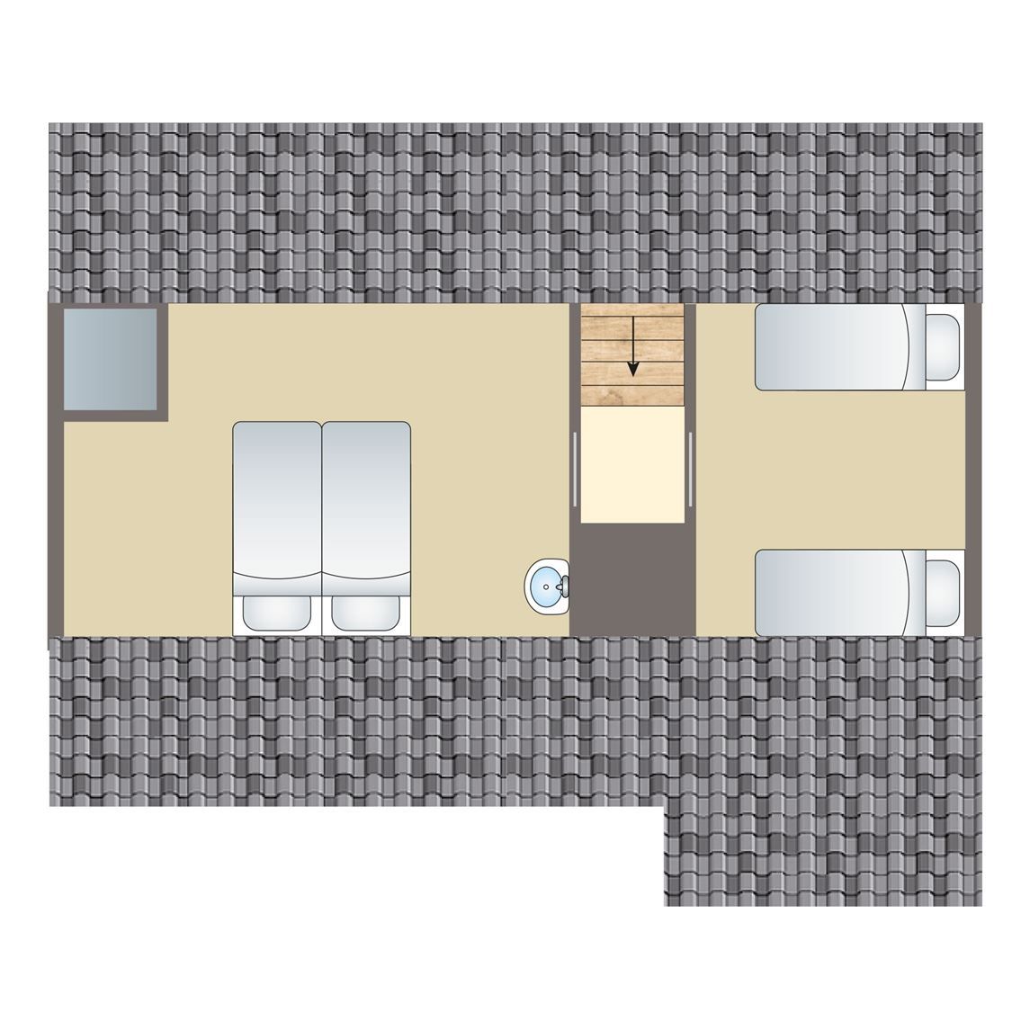 Unterkunft 190359 - Bungalow Zuidoost Drenthe - Aelderholt | 6-persoons bungalow | 6CE