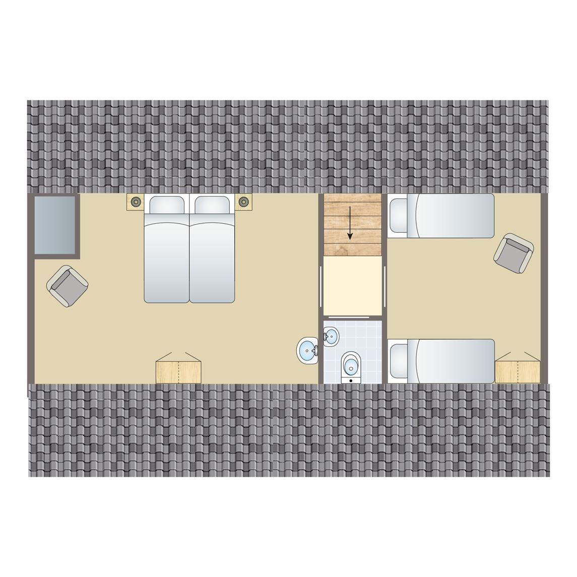 Unterkunft 190360 - Bungalow Zuidoost Drenthe - Aelderholt | 8-persoons bungalow | 8C